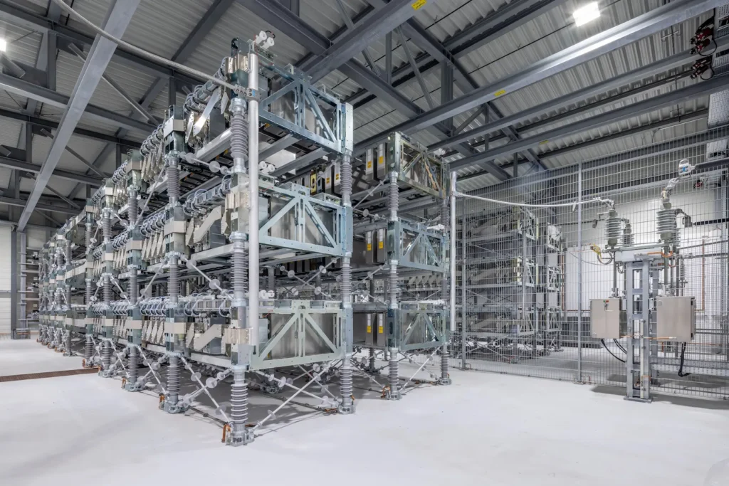 Rows of modular converters